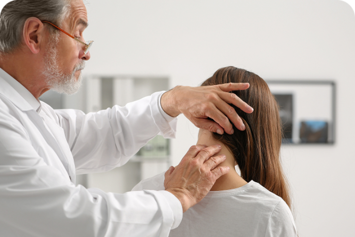 Banner de especialistas en cabeza y cuello - versión móvil